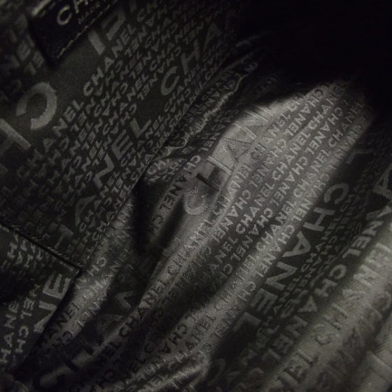 Chanel Lambskin Kiss Lock Frame Bag Black 6 of 10