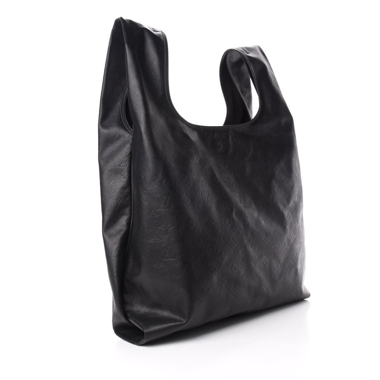 Louis Vuitton Calfskin Monogram Shadow Tote Black 3 of 9