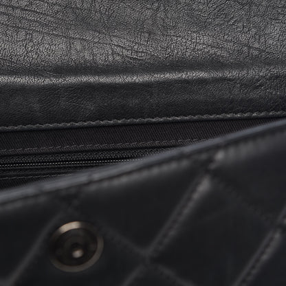 Chanel Washed Lambskin Jumbo Take Away Flap Black 11 of 11
