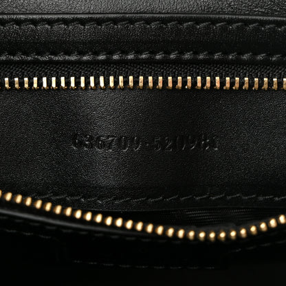 Gucci Calfskin Floral Small Jackie 1961 Hobo Black 7 of 10