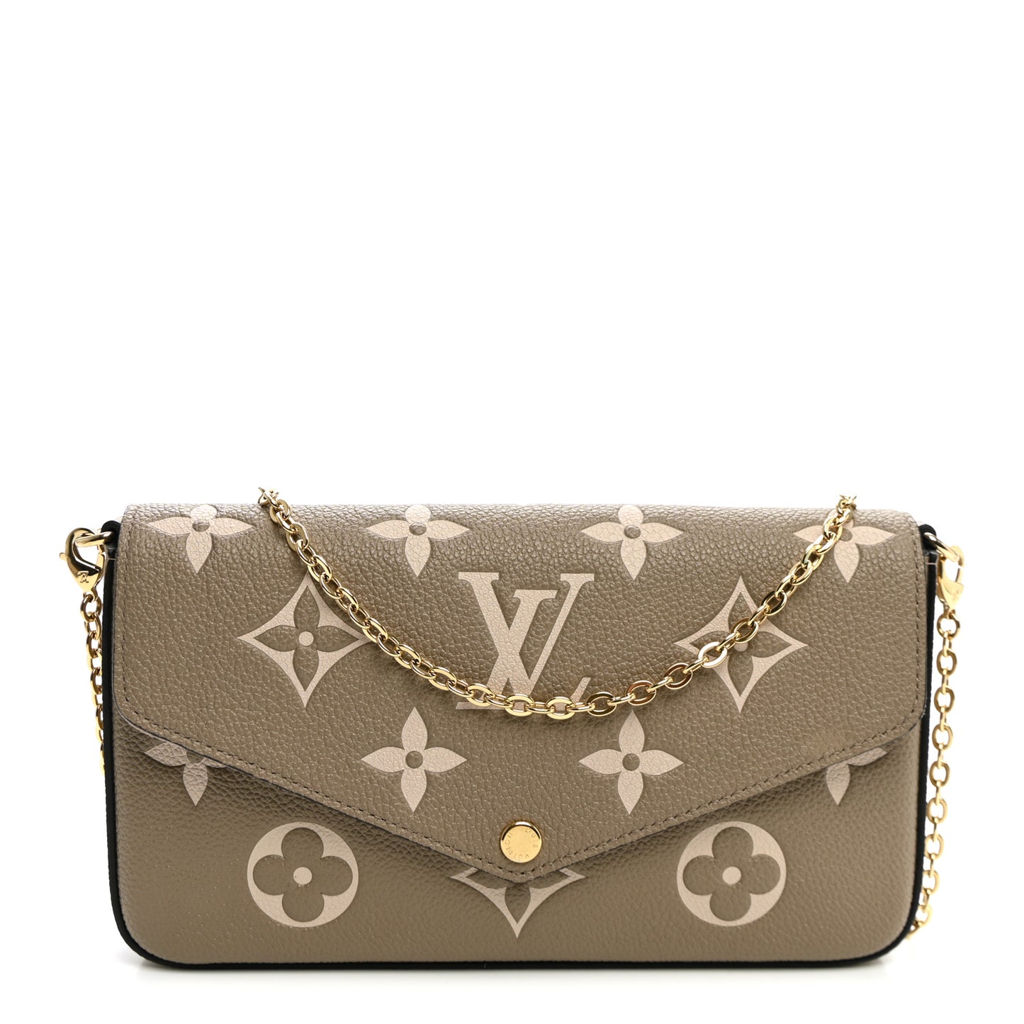 Empreinte Monogram Giant Felicie Pochette Tourterelle Creme