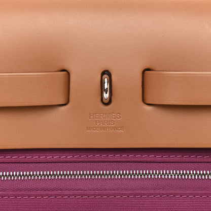 Hermes Vache Hunter Toile Herbag Zip 31 PM Tosca 7 of 13