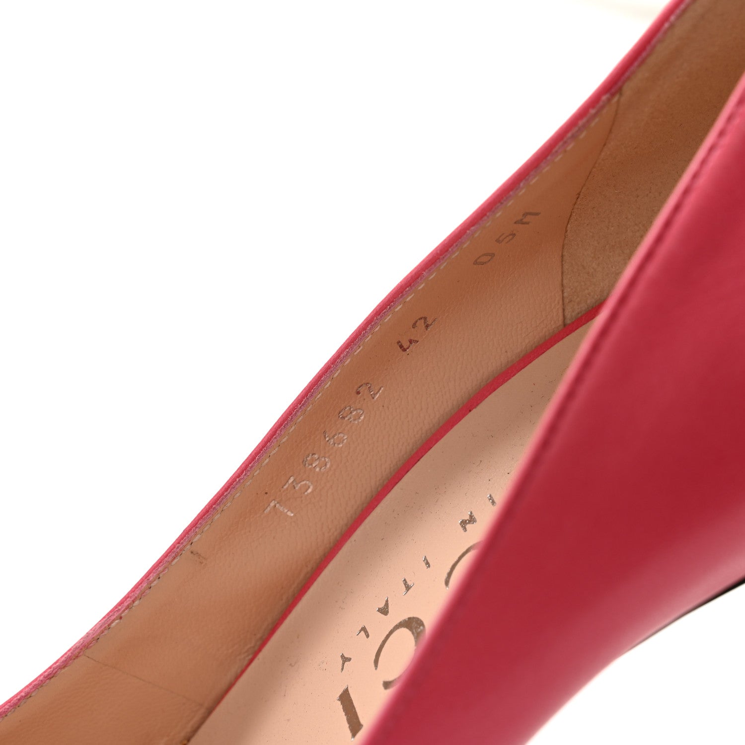 Gucci Malaga Kid GG 95mm Pumps 42 Rhodamine Pink 8 of 9