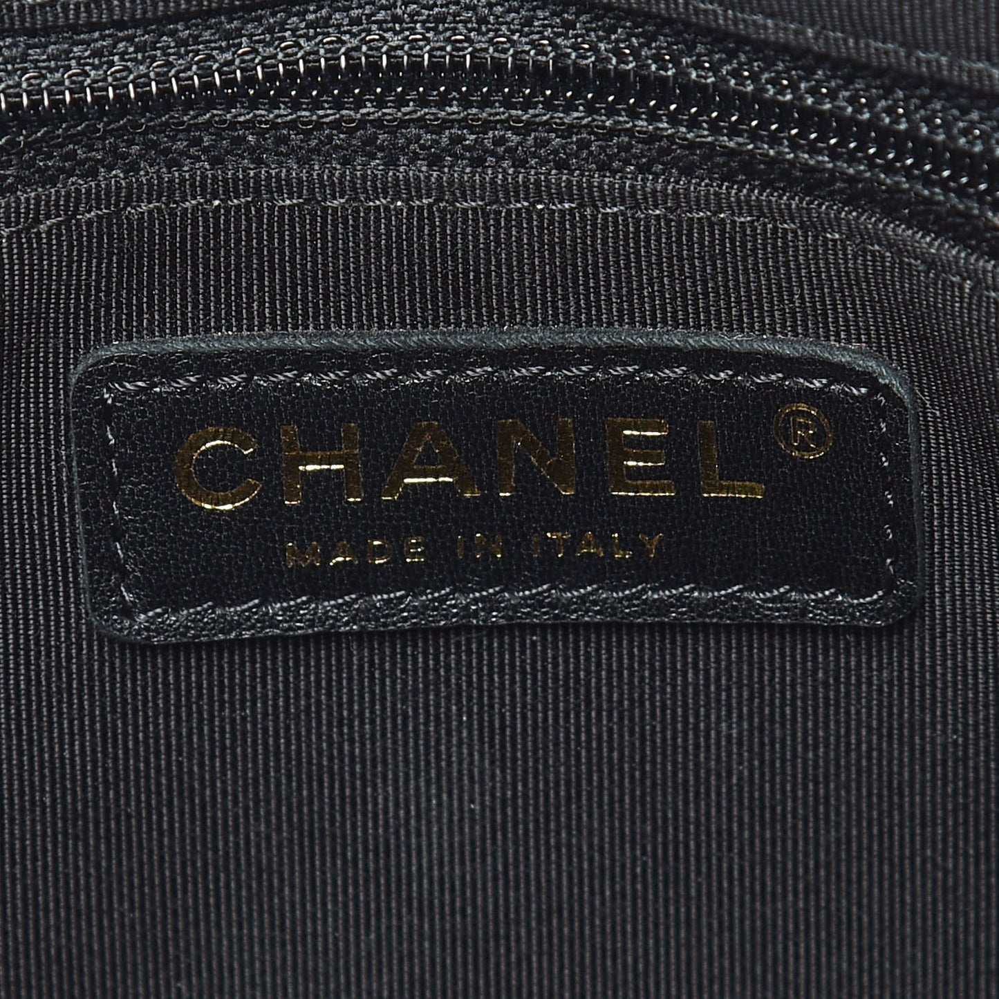 Caviar Quilted Camera Case Black