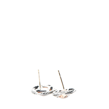 David Yurman Sterling Silver Morganite 7mm Infinity Earrings 4 of 7