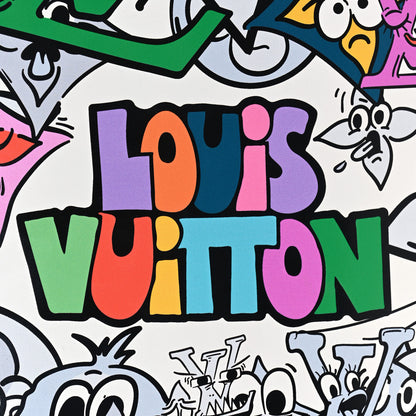 Louis Vuitton Monogram Comics Wood Skateboard Multicolor 8 of 10