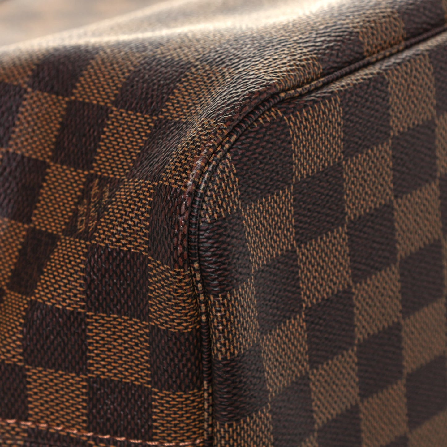 Damier Ebene Neo Neverfull MM Rose Ballerine