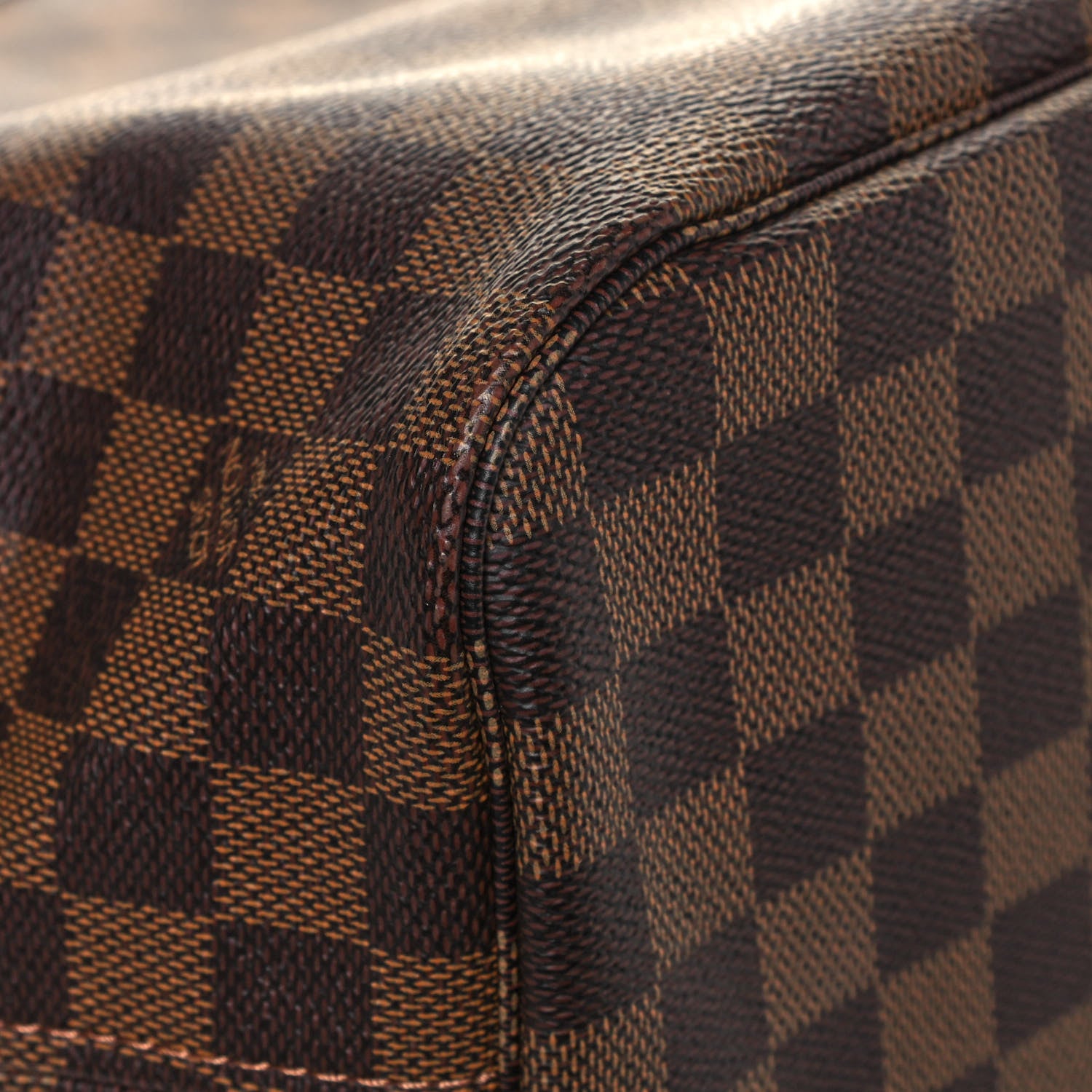 Louis Vuitton Damier Ebene Neo Neverfull MM Rose Ballerine 8 of 12