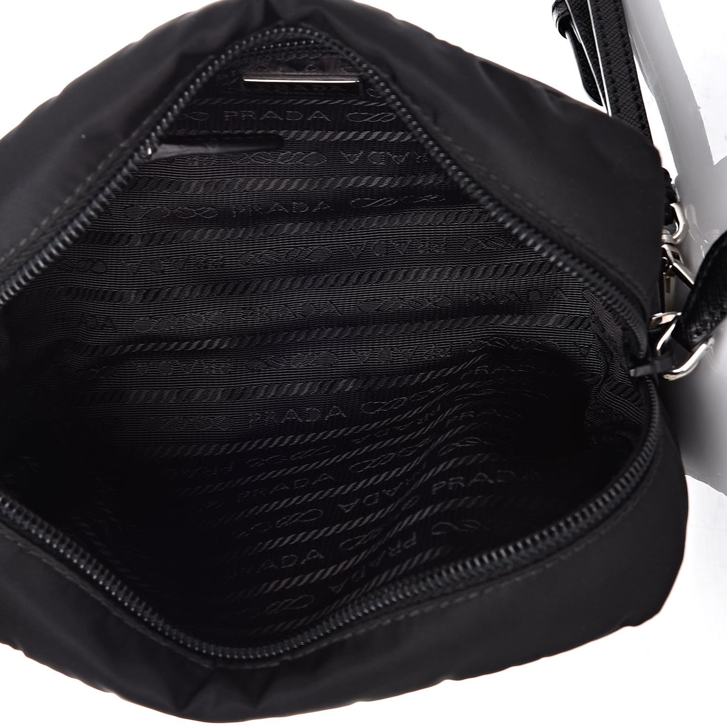 Tessuto Nylon Wristlet Black