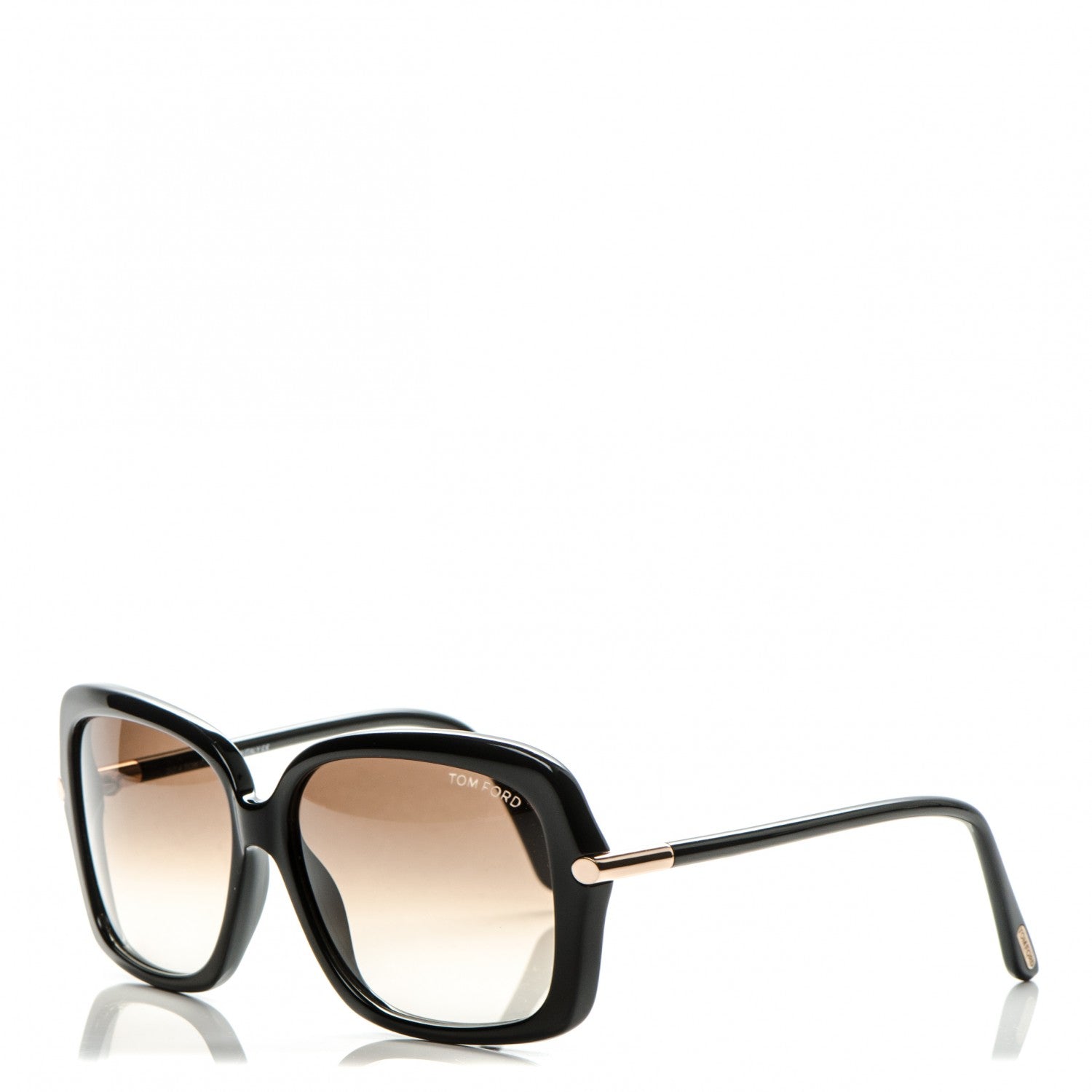 Tom Ford Paloma Sunglasses TF323 Black 1 of 6