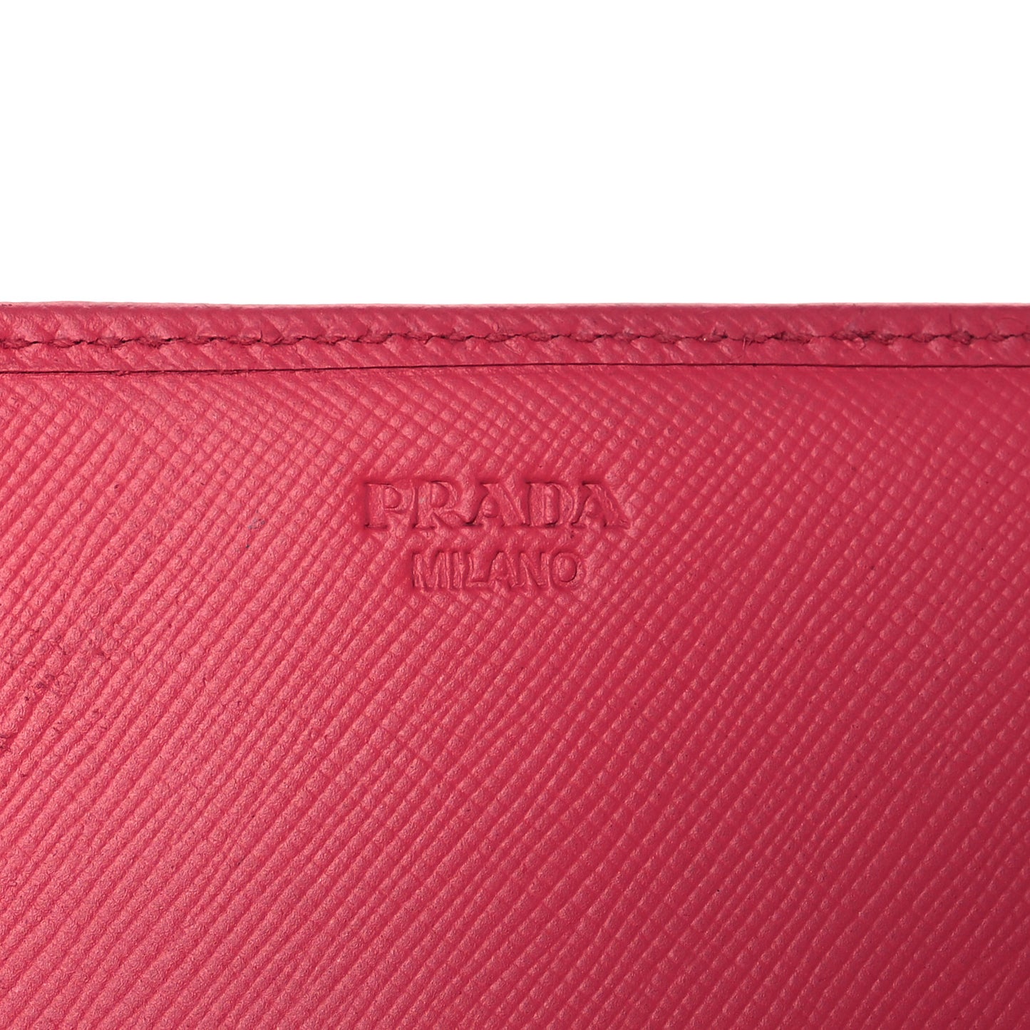 Saffiano Fiocco Bow Continental Wallet Peonia