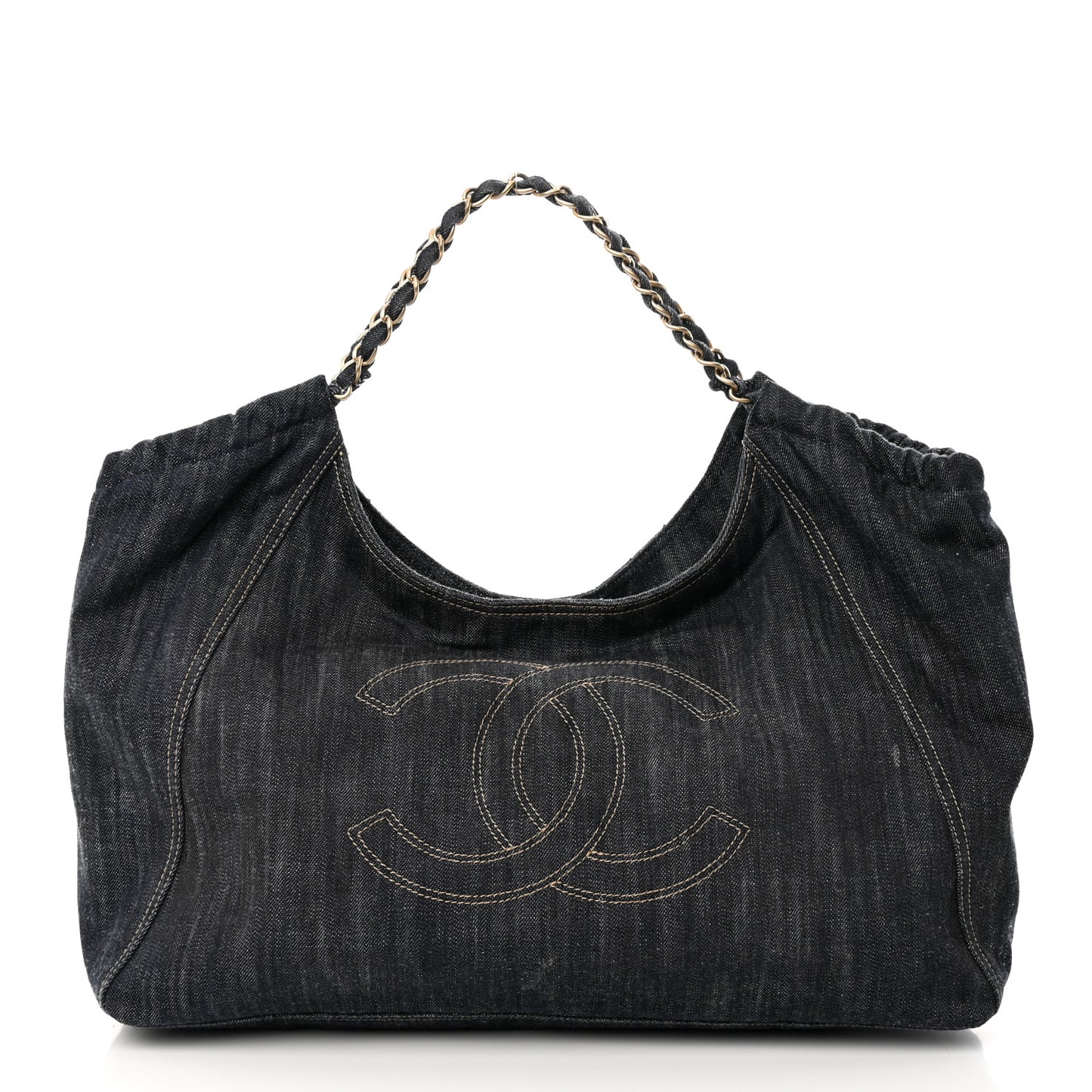 Denim XL Coco Cabas Tote Blue