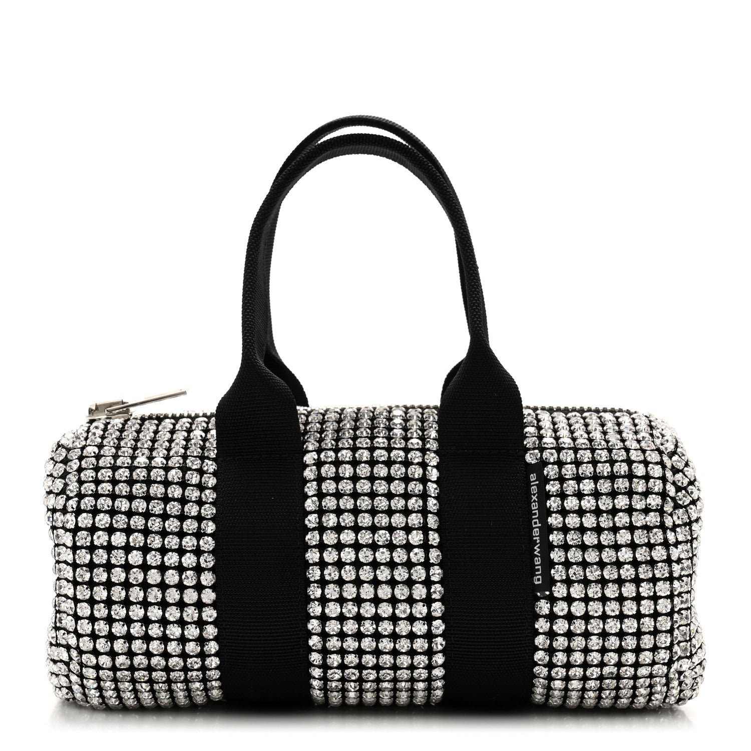 Alexander Wang Mesh Crystal Cruiser Mini Duffle White 1 of 9