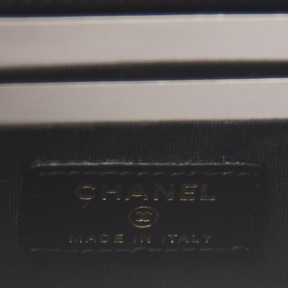Chanel Lambskin Quilted Mini Trendy CC Chain Wallet Black 5 of 10