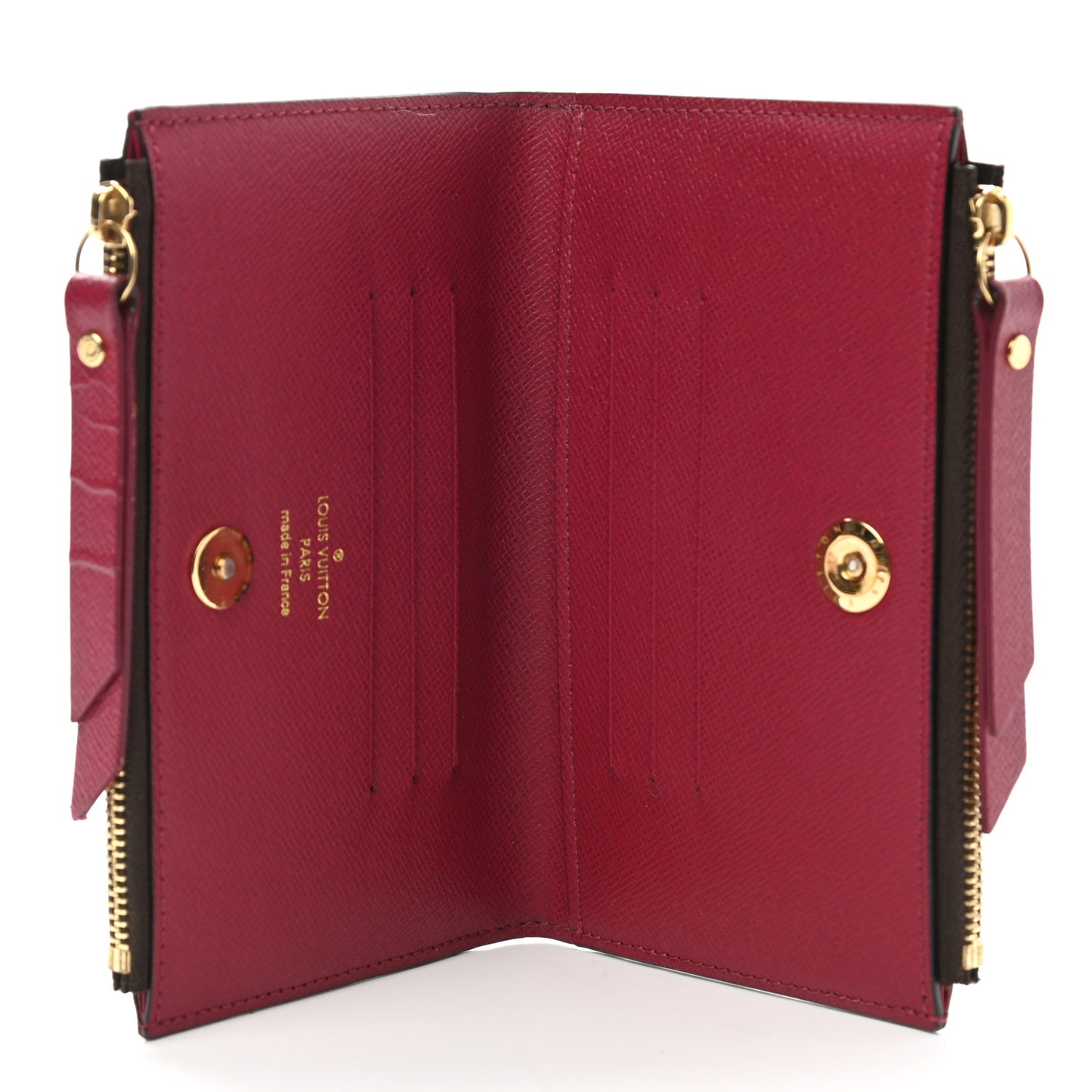 Monogram Adele Compact Wallet Fuchsia