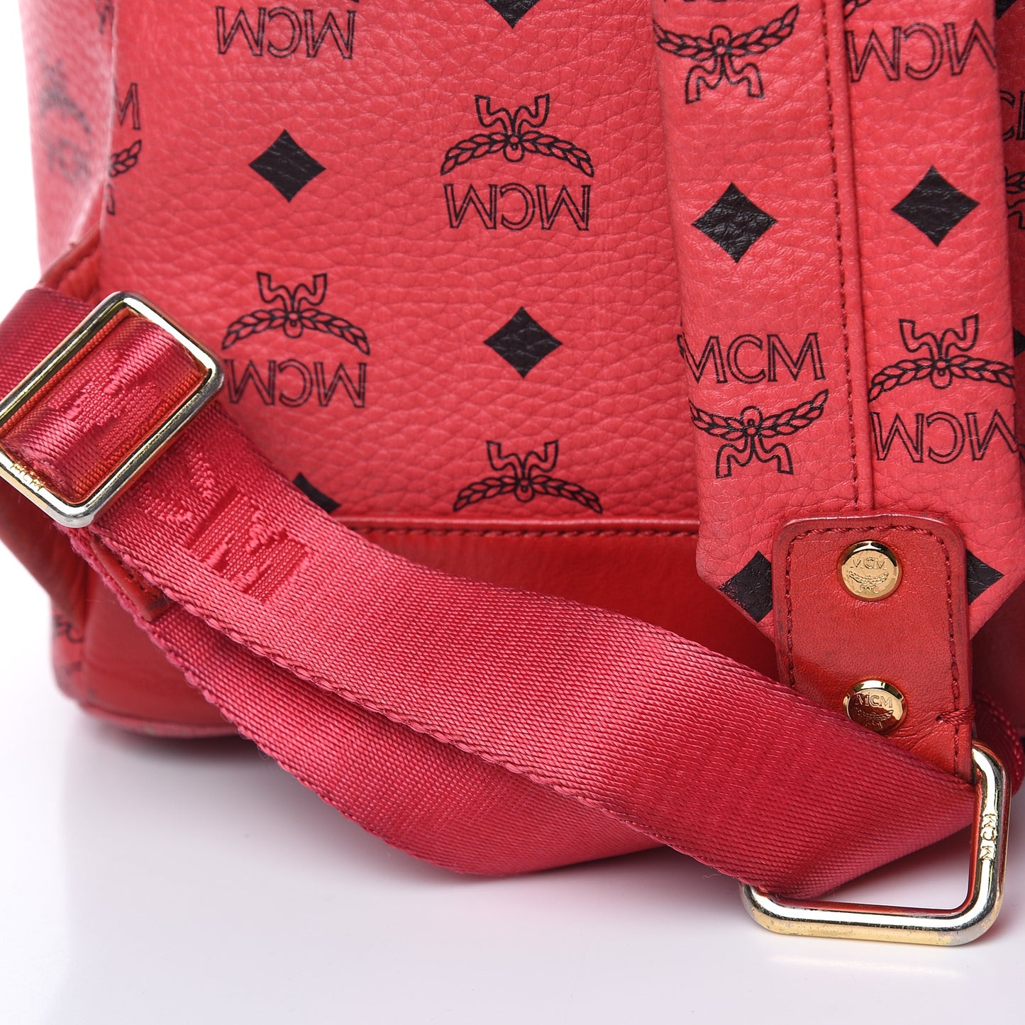 Visetos Medium Sprinkle Stud Stark Backpack Corail