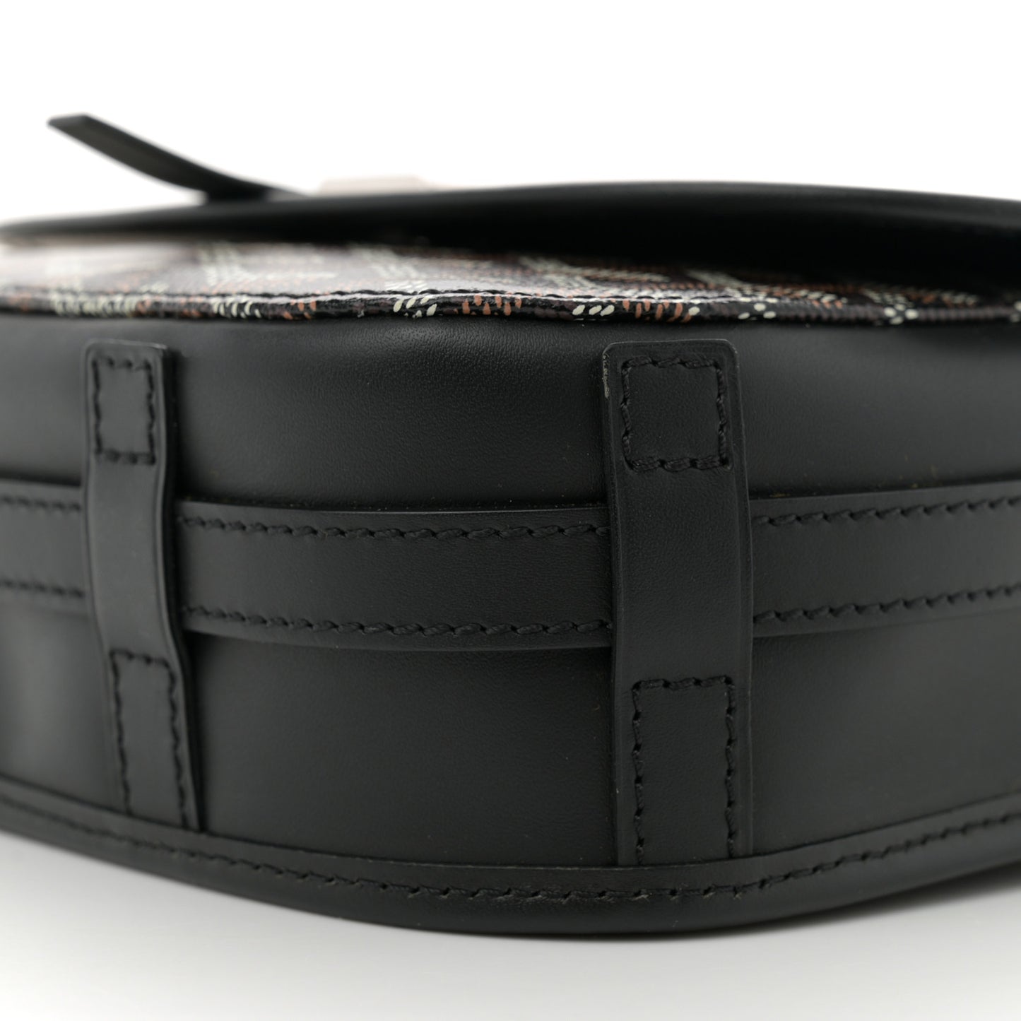 Goyardine Belvedere II PM Messenger Bag Black