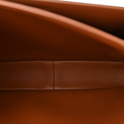 Celine Triomphe Canvas Calfskin Medium Triomphe Bag Tan 5 of 10