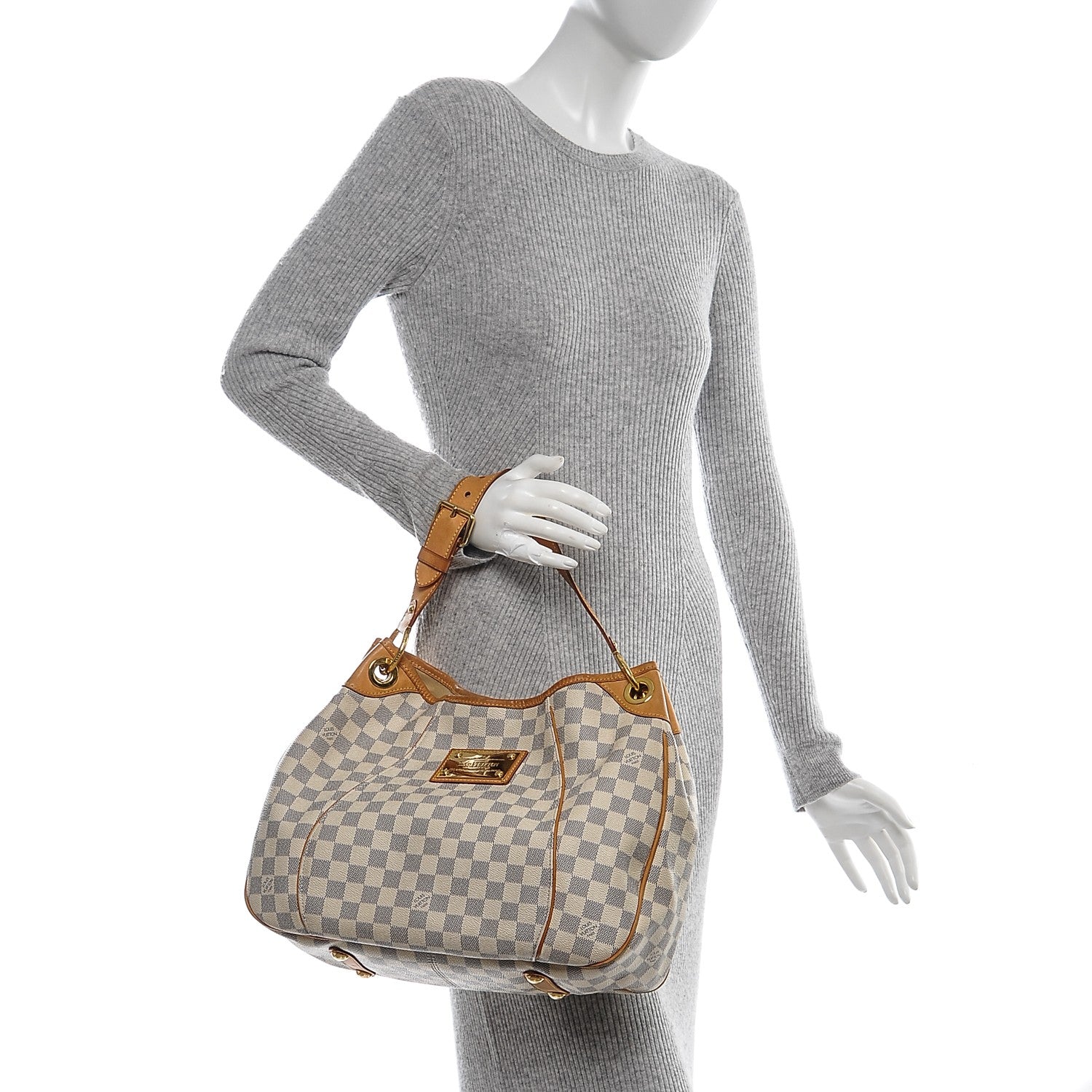 Louis Vuitton Damier Azur Galliera PM 2 of 8