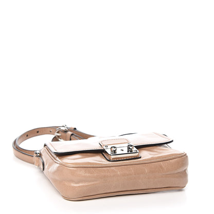 Miu Miu Vitello Shine Crossbody Cipria 4 of 11