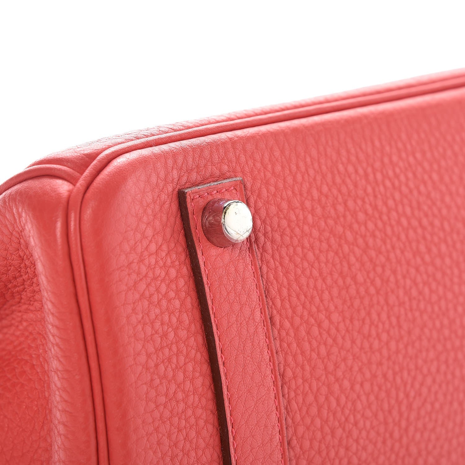 Hermes Taurillon Clemence Birkin 35 Bougainvillea 33 of 33
