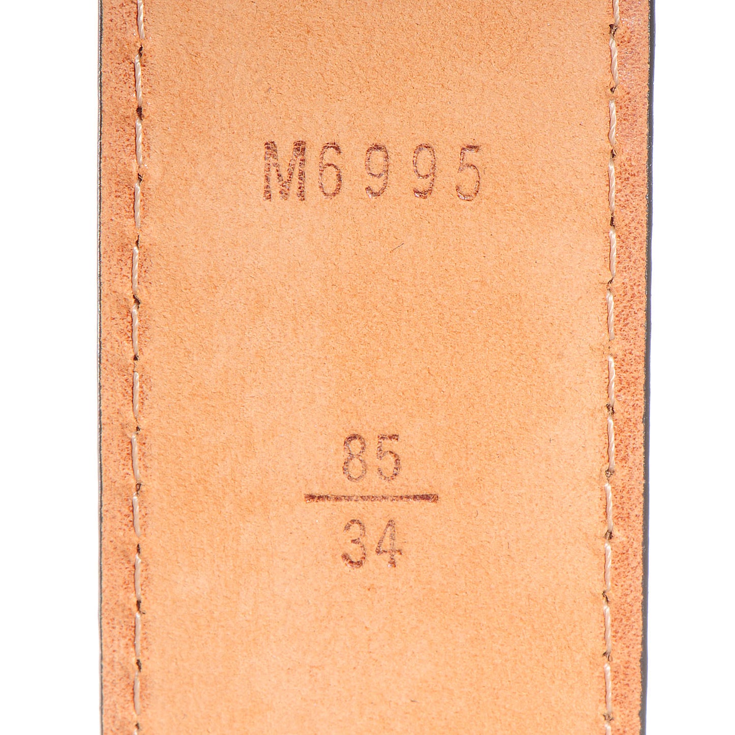Damier Ebene Ellipse Belt 85 34