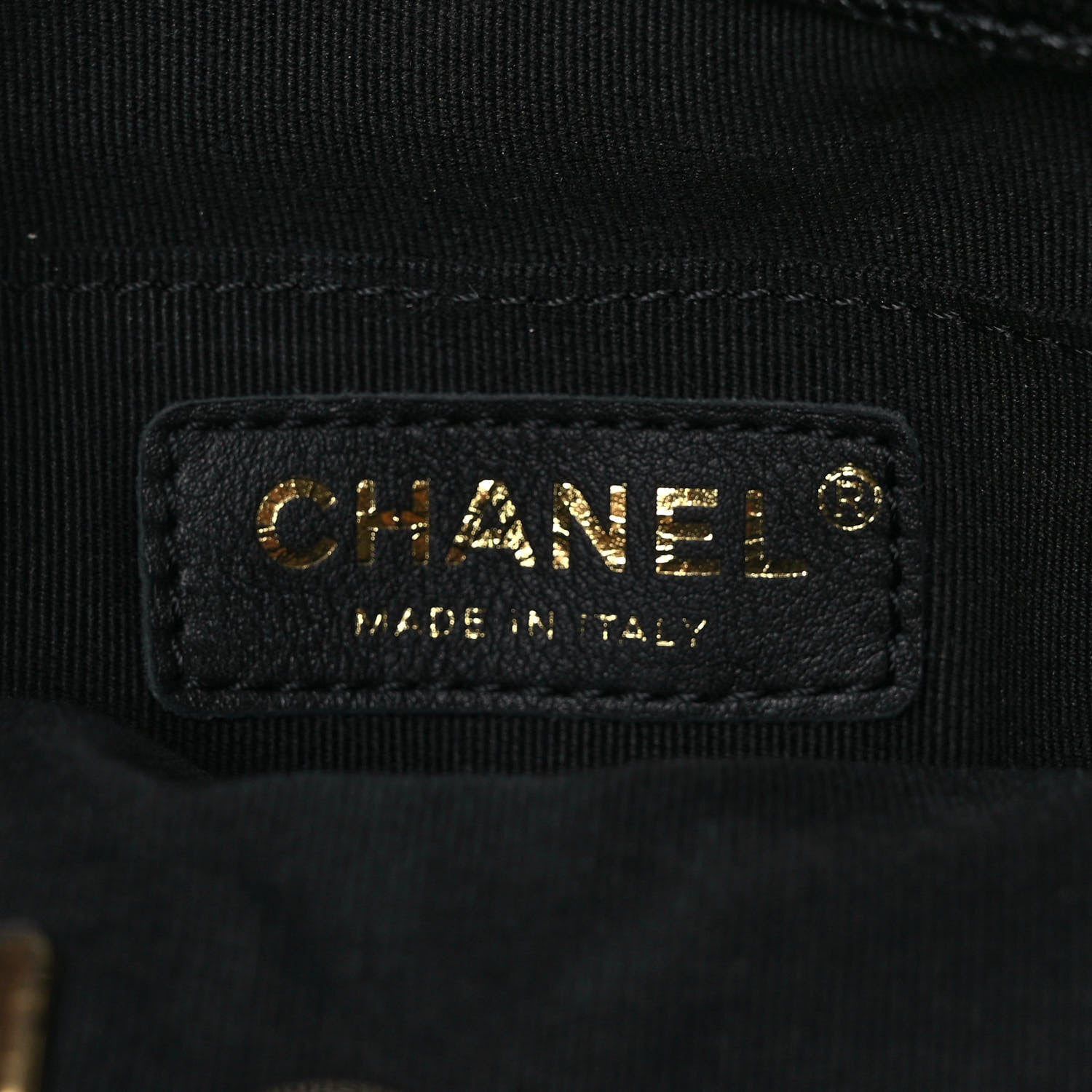 Chanel Shiny Caviar Quilted Small Duma Pockets Drawstring Backpack Black 5 of 9