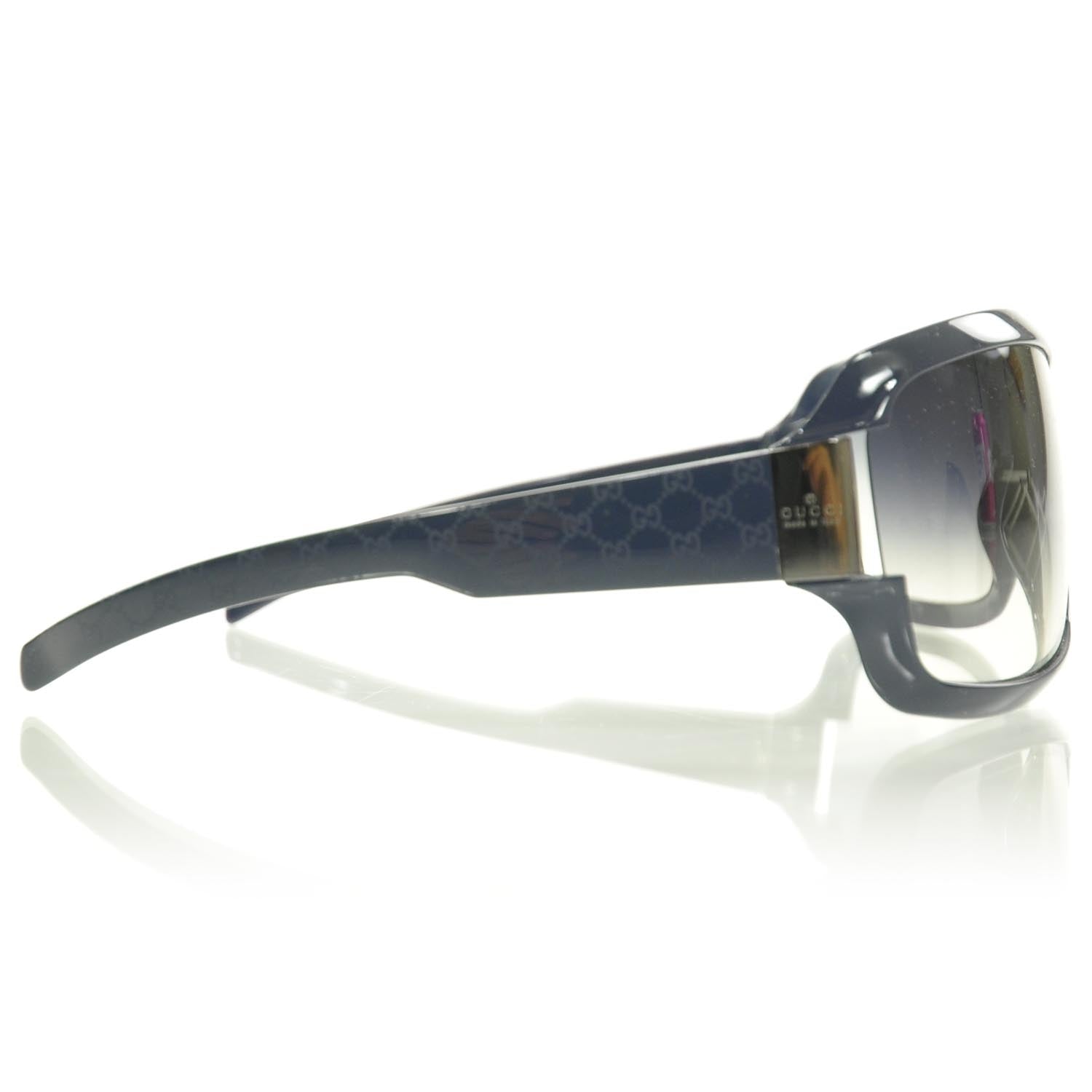 Gucci Monogram Sunglasses 1546S Blue 5 of 7
