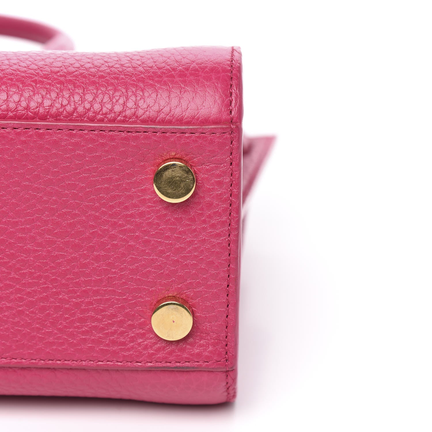 Saint Laurent Grained Calfskin Nano Sac De Jour Fuchsia 10 of 13
