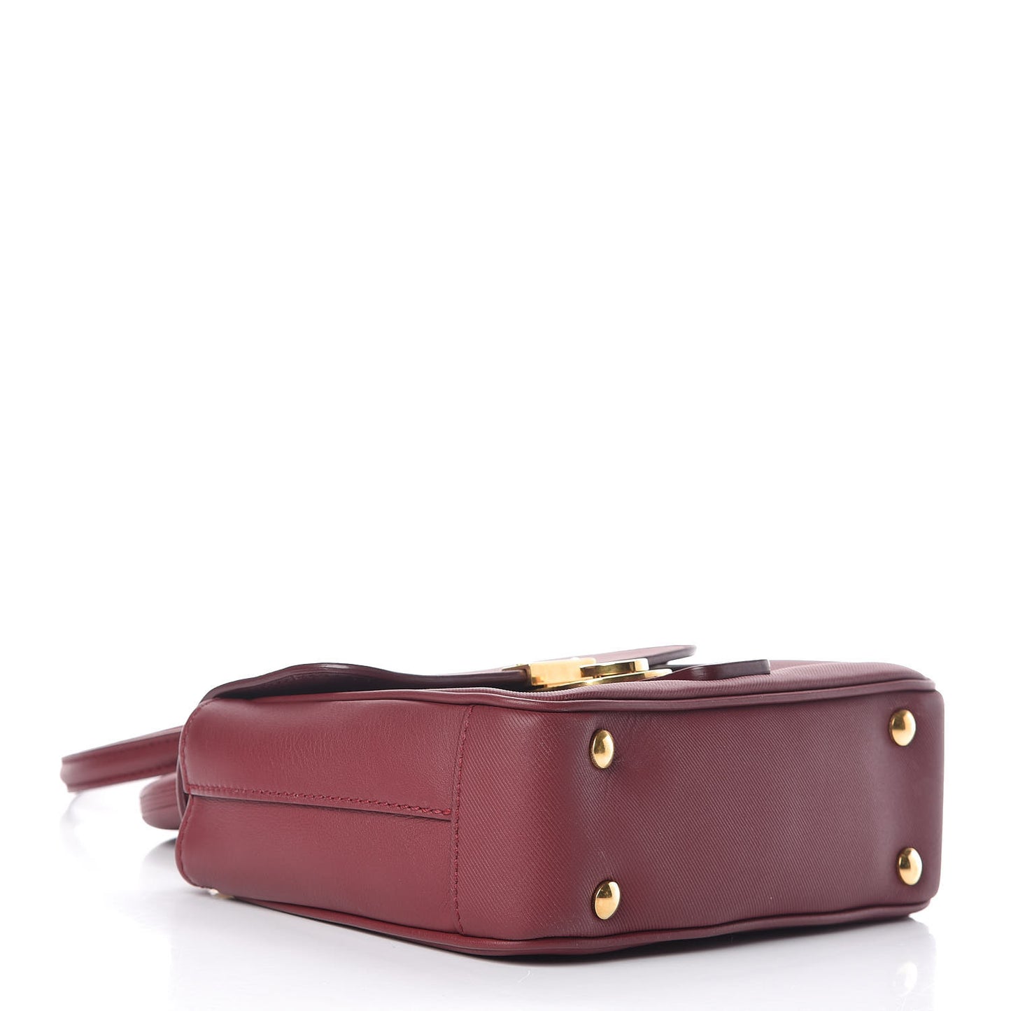Trench Calfskin Small DK88 Top Handle Bag Antique Red