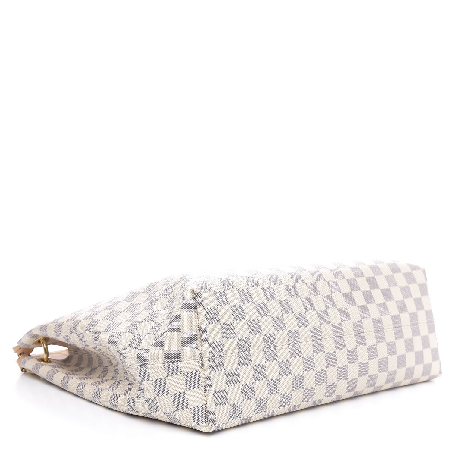 Louis Vuitton Damier Azur Graceful MM Rose Ballerine 4 of 11