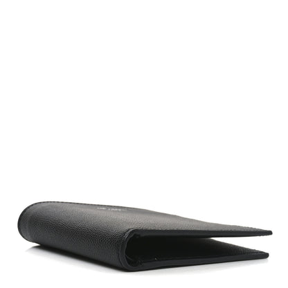 Saint Laurent Grain De Poudre Paris East West Wallet Black 4 of 8