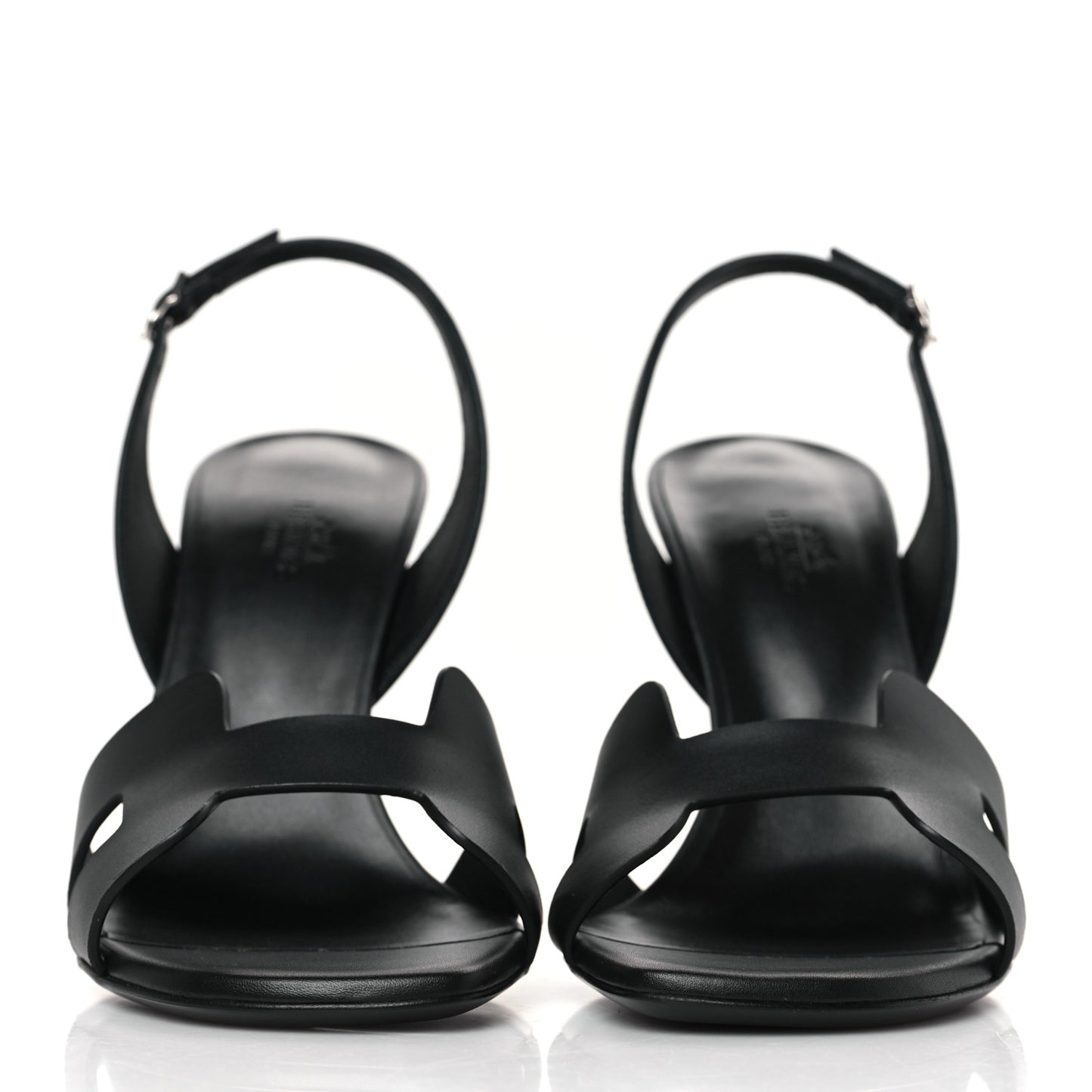 Calfskin Holy 105 Sandals 38 Black