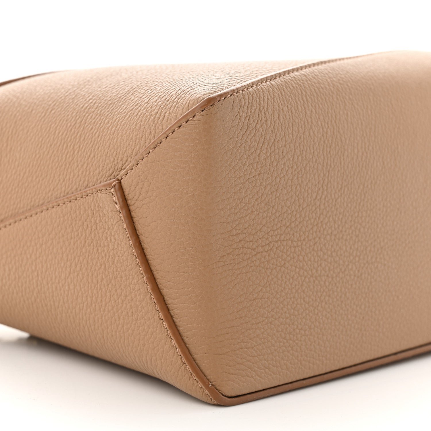 Loewe Grained Calfskin Small Puzzle Edge Bag Toffee 8 of 9
