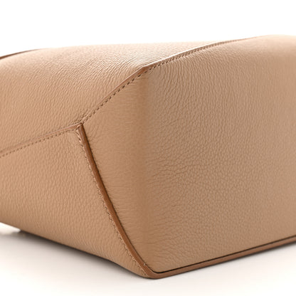 Loewe Grained Calfskin Small Puzzle Edge Bag Toffee 8 of 9