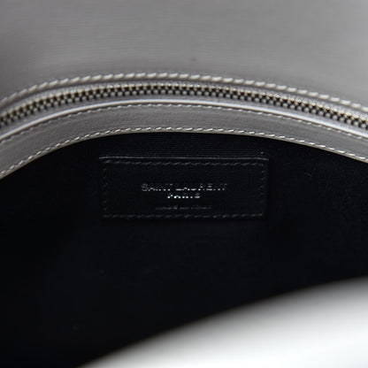 Saint Laurent Calfskin Small Manhattan Shopper Tote Granite 6 of 9