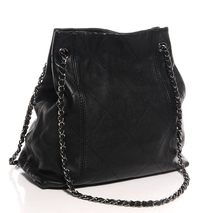 Chanel Lambskin Soft Touch Shoulder Bag Black 3 of 8