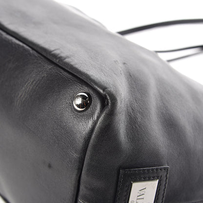 Valentino Garavani Nappa Studded Rosette Tote Black 13 of 24