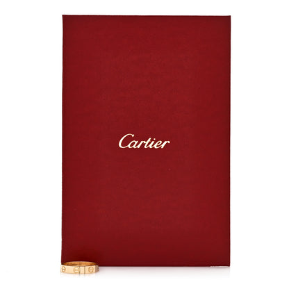 Cartier 18K Yellow Gold 3.5mm LOVE Wedding Band Ring 52 6 5 of 5