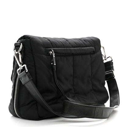 Prada Tessuto Nylon Bomber Messenger Black 3 of 15