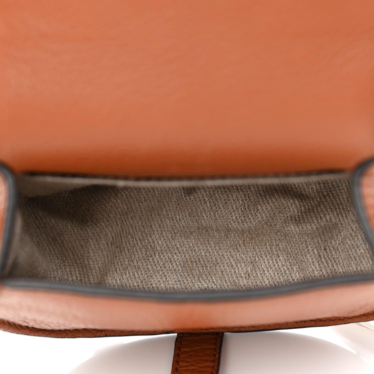 Chloe Calfskin Nano Marcie Saddle Bag Tan 5 of 10