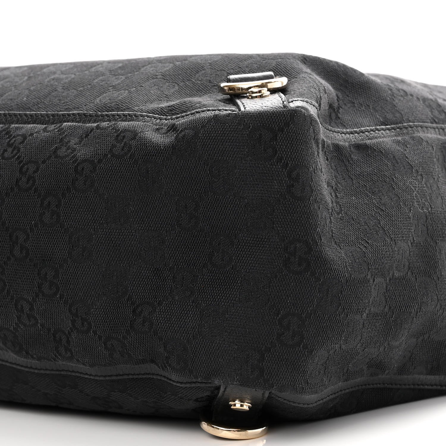 Gucci Monogram Abbey Tote Black 10 of 10
