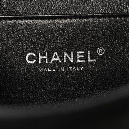 Chanel Lambskin Quilted Clutch With Chain Flap Black 6 of 10