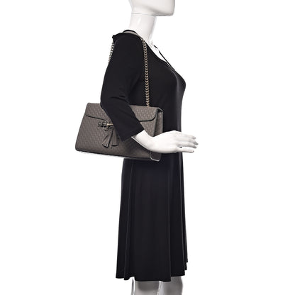 Gucci Soft Microguccissima Medium Emily Chain Shoulder Bag Loess 2 of 15