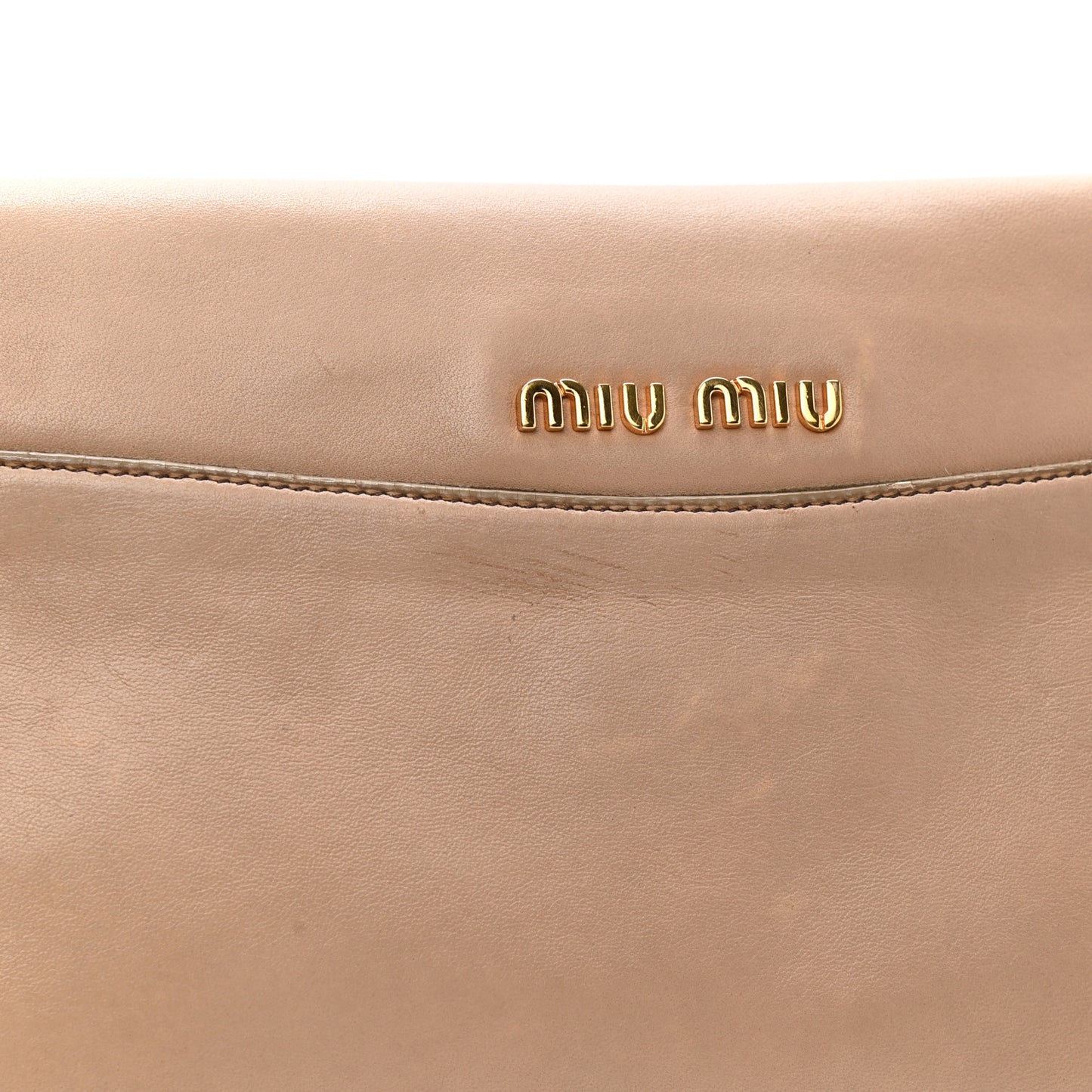Nappa Twist Clutch Cammeo