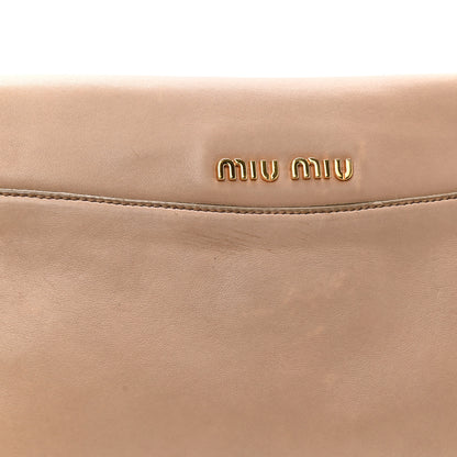 Miu Miu Nappa Twist Clutch Cammeo 6 of 9