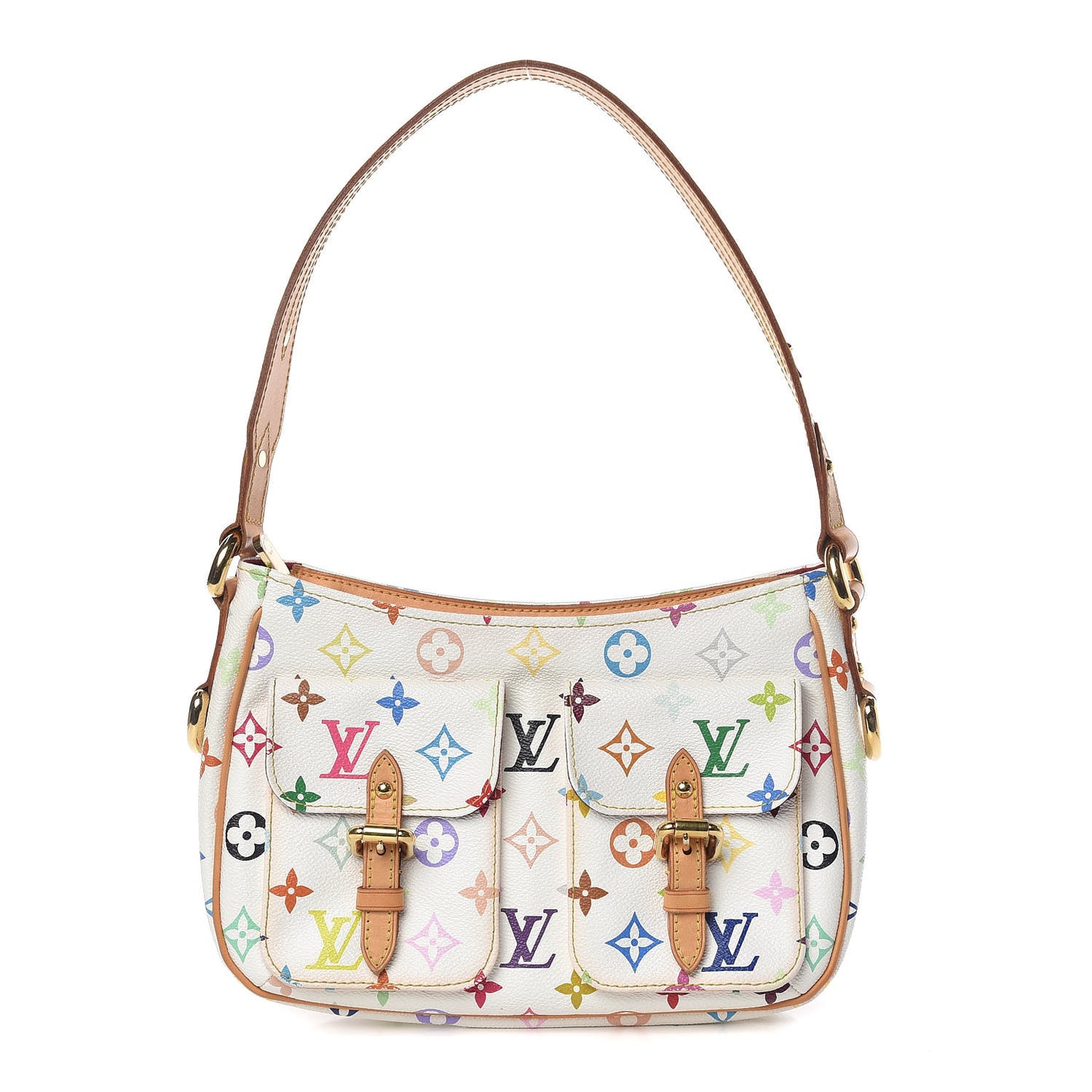 Monogram Multicolor Lodge PM White