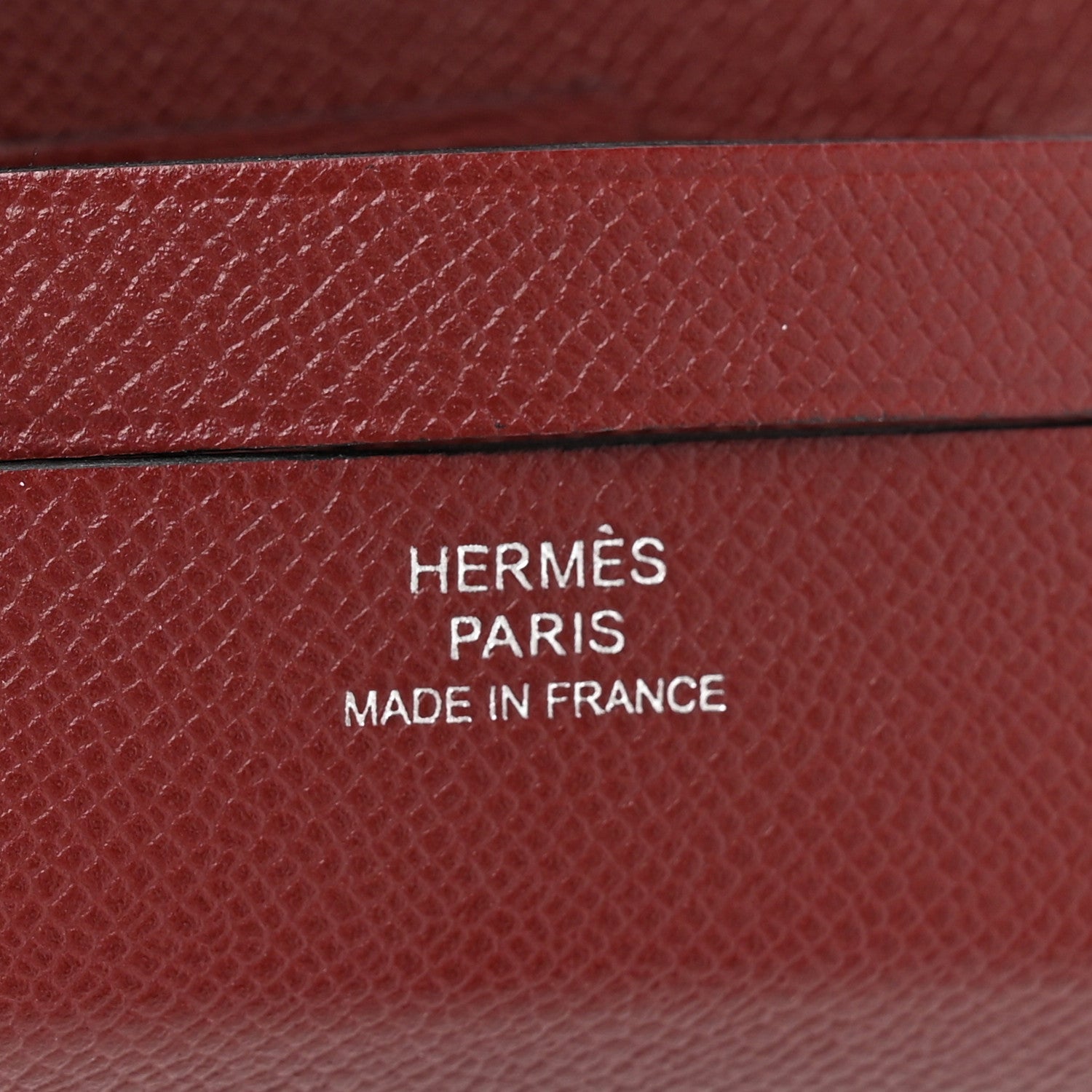 Hermes Grained Madame Calfskin Lipstick Case with Mirror Rouge H 7 of 8
