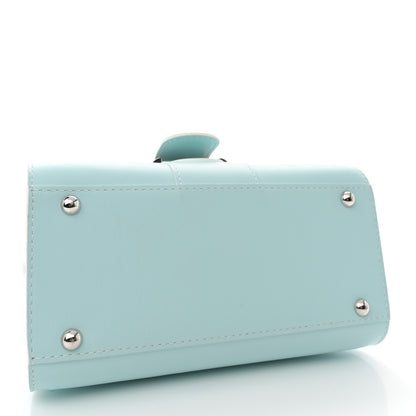 Delvaux Box Calfskin Mini Brillant Satchel Light Blue 4 of 10