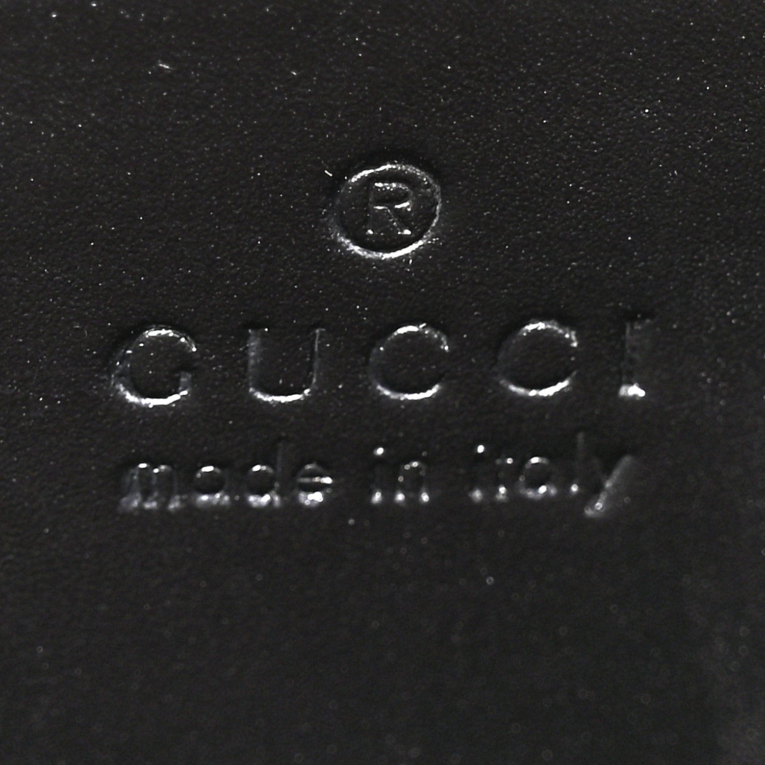 Gucci Calfskin Crocodile GG Double Buckle Medium Messenger Bag Black 6 of 12